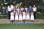 Anderson Trojans Girls Varsity Basketball Winter 14-15 team photo.