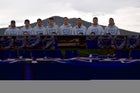 Questa Wildcats Boys Varsity Track & Field Spring 14-15 team photo.