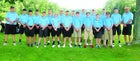 Midd-West Mustangs Boys Varsity Golf Fall 16-17 team photo.