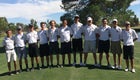 Gilbert Tigers Boys Varsity Golf Fall 16-17 team photo.