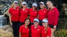 Cathedral Catholic Dons Girls Varsity Golf Fall 21-22 team photo.