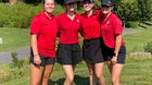 Erwin Warriors Girls Varsity Golf Fall 21-22 team photo.