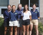 River Ridge Wildcats Girls Varsity Golf Fall 21-22 team photo.