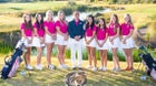 Cienega Bobcats Girls Varsity Golf Fall 21-22 team photo.