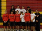 Centennial Hawks Boys Varsity Tennis Spring 13-14 team photo.