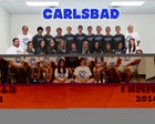 Carlsbad Cavemen Boys Varsity Tennis Spring 13-14 team photo.
