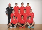 Albuquerque Academy Chargers Boys Varsity Tennis Spring 13-14 team photo.