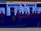 Robertson Cardinals Boys Varsity Tennis Spring 13-14 team photo.