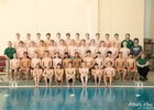 Smoky Hill Buffalo Boys Varsity Swimming Spring 19-20 team photo.