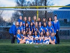 Bishop Union Broncos Girls Varsity Soccer Winter 25-26 team photo.