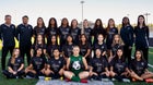 Conroe Tigers Girls Varsity Soccer Winter 25-26 team photo.