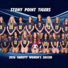 Stony Point Tigers Girls Varsity Soccer Winter 25-26 team photo.