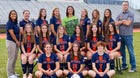 Lemon Bay Manta Rays Girls Varsity Soccer Winter 25-26 team photo.