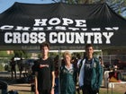 Hope Christian Huskies Boys Varsity Cross Country Fall 23-24 team photo.