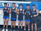 Dexter Demons Boys Varsity Cross Country Fall 23-24 team photo.