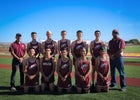 Belen Eagles Boys Varsity Cross Country Fall 23-24 team photo.