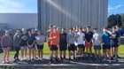 Taconic Thunder Boys Varsity Cross Country Fall 23-24 team photo.