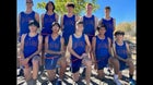 Los Lunas Tigers Boys Varsity Cross Country Fall 23-24 team photo.