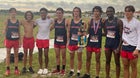 Centennial Eagles Boys Varsity Cross Country Fall 23-24 team photo.