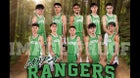 Mora Rangers Boys Varsity Cross Country Fall 23-24 team photo.
