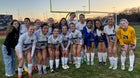 Mathews Blue Devils Girls Varsity Soccer Spring 24-25 team photo.