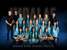Poudre Impalas Girls Varsity Soccer Spring 24-25 team photo.