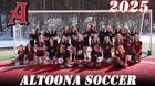 Altoona Railroaders Girls Varsity Soccer Spring 24-25 team photo.