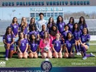 Palisades Pumas Girls Varsity Soccer Spring 24-25 team photo.