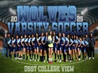DSST: College View Wolves Girls Varsity Soccer Spring 24-25 team photo.