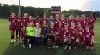 Donoho Falcons Girls Varsity Soccer Spring 24-25 team photo.