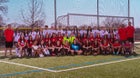 Shawnee Heights Thunderbirds Girls Varsity Soccer Spring 24-25 team photo.