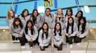 Hobbs Eagles Girls Varsity Swimming Winter 23-24 team photo.