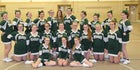 Franklin Academy Huskies Co-ed Varsity Cheer Winter 17-18 team photo.