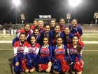 West Mesa Mustangs Co-ed Varsity Cheer Winter 17-18 team photo.