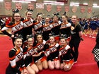 Schuylerville Horses Co-ed Varsity Cheer Winter 17-18 team photo.
