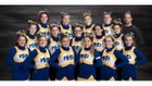 Mayfield Panthers Co-ed Varsity Cheer Winter 17-18 team photo.
