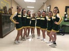 Ouachita Warriors Co-ed Varsity Cheer Winter 17-18 team photo.