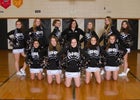 Belleville Henderson Central Panthers Co-ed Varsity Cheer Winter 17-18 team photo.