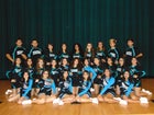 Santa Teresa Warriors Co-ed Varsity Cheer Winter 17-18 team photo.