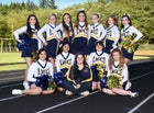 Ilwaco Fishermen Co-ed Varsity Cheer Winter 17-18 team photo.