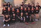 Hatch Valley Bears Co-ed Varsity Cheer Winter 17-18 team photo.
