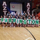 Farmington Scorpions Co-ed Varsity Cheer Winter 17-18 team photo.
