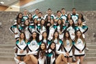 Organ Mountain Knights Co-ed Varsity Cheer Winter 17-18 team photo.