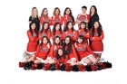 Rio Grande Ravens Co-ed Varsity Cheer Winter 17-18 team photo.