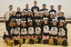 Hobbs Eagles Co-ed Varsity Cheer Winter 17-18 team photo.