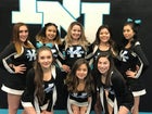 Del Norte Knights Co-ed Varsity Cheer Winter 17-18 team photo.