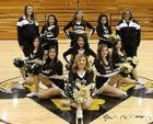 Raton Tigers Co-ed Varsity Cheer Winter 14-15 team photo.