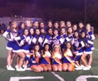 Los Lunas Tigers Co-ed Varsity Cheer Winter 14-15 team photo.