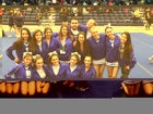 St. Michael's Horsemen Co-ed Varsity Cheer Winter 14-15 team photo.