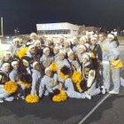 Cibola Cougars Co-ed Varsity Cheer Winter 14-15 team photo.
